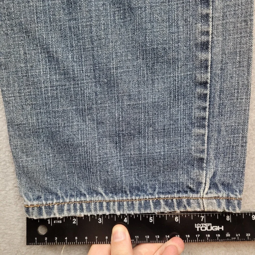 Levi's‎ 505 Regular Fit Jeans Mens 36x34 Blue Straight Leg Denim Pants Y2K